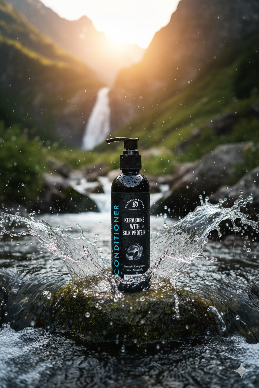 Herbal Conditioner Kerashine With Silk Protein